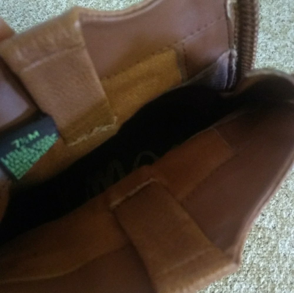 Sam Edelman Lisle Brown Leather Ankle Boots - Picture 4 of 7